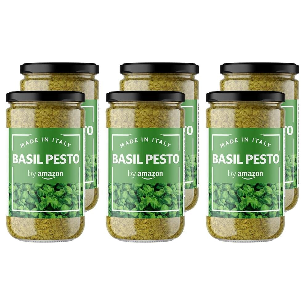 By Amazon Basil Pesto Green Pesto 190G Pack Of 6