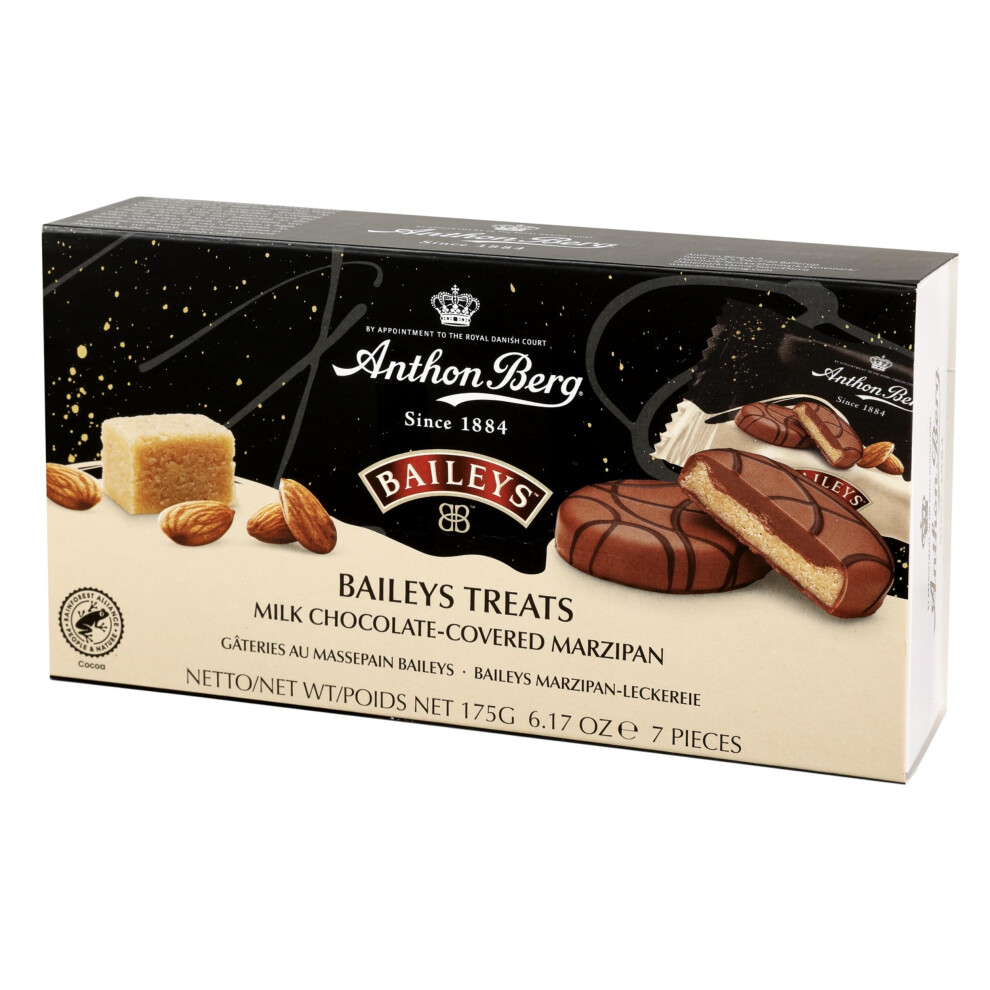 Anthon Berg Baileys Treats Milk Chocolate Covered Marzipan Treats 175 G Pac