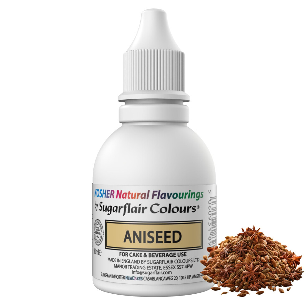 Sugarflair Colours Sugarflair Aniseed Flavouring Natural Food Flavouring For Baking Cakes Ice