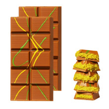 Dubai Chocolate Bar Pistachio Kunafa – Authentic UAE Import 200g CreamFille
