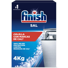 Finish Dishwasher Salt Box 4kg Prevents Limescale Build Up Effective agains