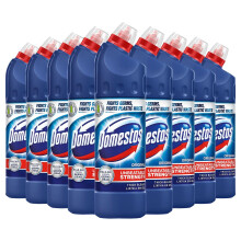 Domestos Blue Original Bleach 750ml Box of 9