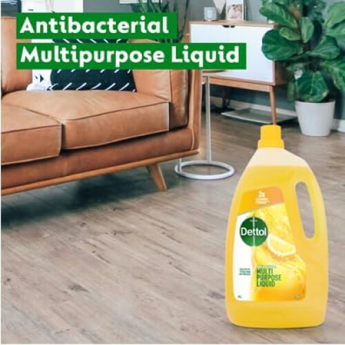 Dettol Dettol Citrus Surface Cleaner 2x4L  MultiPurpose Antibacterial Disinfectant 1