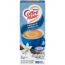 COFFEEMATE French Vanilla Creamer 375oz Pack of 50