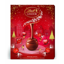 Lindt Lindor Milk Chocolate Christmas Advent Calendar 300g