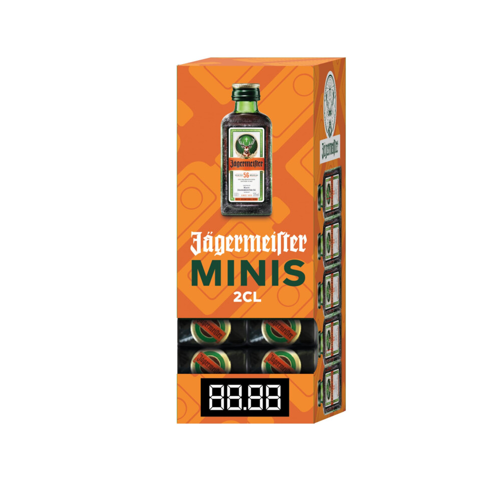 Jägermeister Herbal Liqueur 12X2cl Gravity Pack 35 Abv German Liqueur S