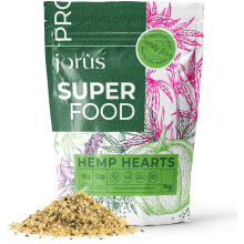 Jorus Natural Shelled Hemp Seeds 1KG HACCP Certified Plant Protein Omega 3