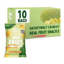 Soul Fruit  Freeze Dried Jackfruit Crisps  Crunchy Dried Fruit Snack  No Ad