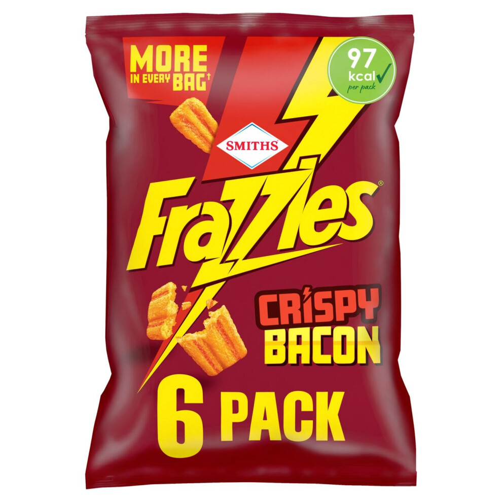 Smiths Frazzles Bacon 6Pk Compaction