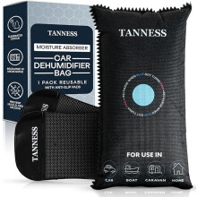 Tanness 1 Pack x 1kg Car Dehumidifier Bags with AntiSlip Pads Essential Ac