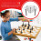 Travel Chess Case, Durable Piece Holder, Chess Set Organiser 2