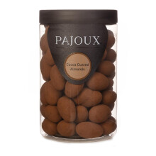 Pajoux Cocoa Dusted Almonds Large 280g Milk Chocolate Covered Nuts Cocoa