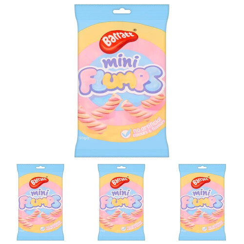 Barratt Mini Flumps 150 g Pack of 4