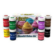 Sugarflair Essentials Food Colouring Paste Set Highly Concentrated Food Col