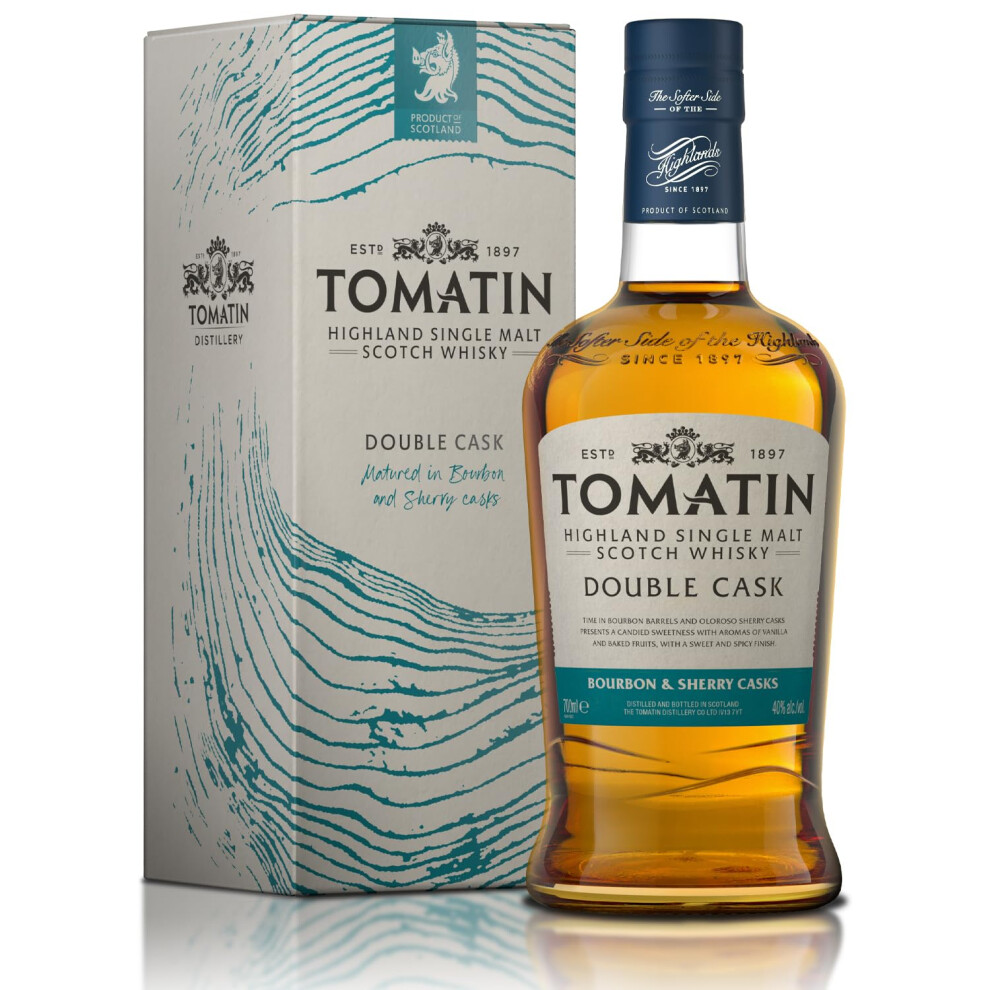 Tomatin Single Malt Scotch Whisky Double Cask Highland Single Malt Whisky M