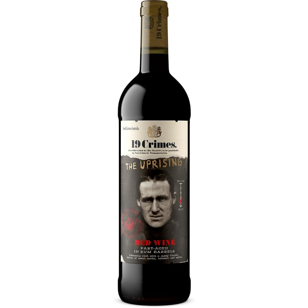 19 Crimes The Uprising Wine, 75Cl Red
