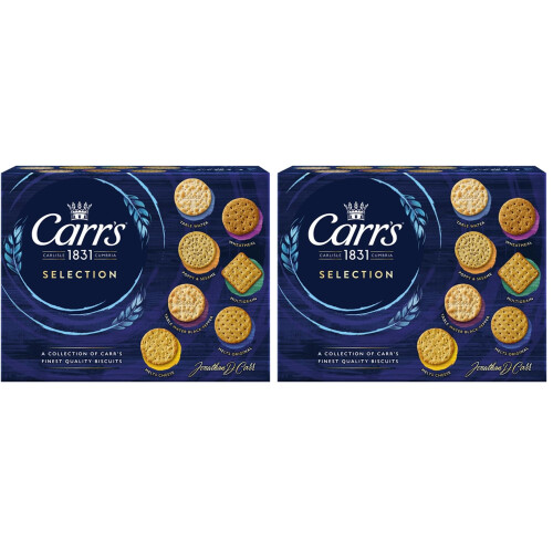 Carrs Selection Assortment Crackers 200 g Pack of 2