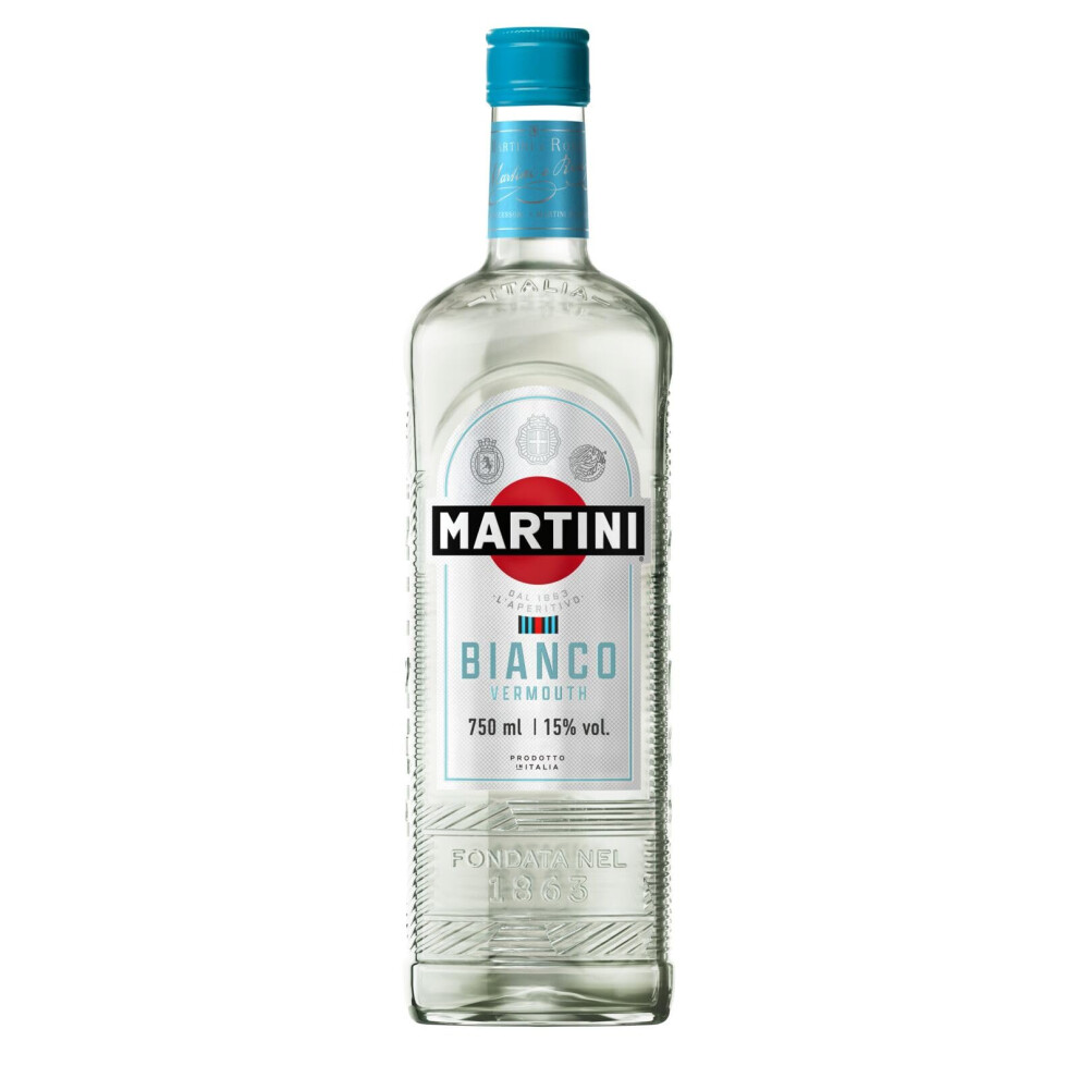 Martini Bianco Vermouth Aperitivo 15 Abv 75Cl 750Ml Italian Vermouth White