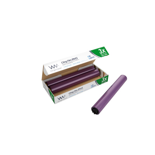 Wrapmaster Wrapmaster 1000 clingfilm refills x 3 rolls 100m each 2