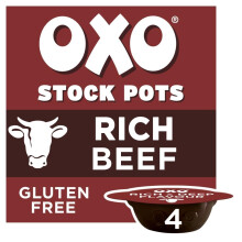 OXO Rich Beef Stock Pots with Rosemary  Onion – Made with Real Meat Juices