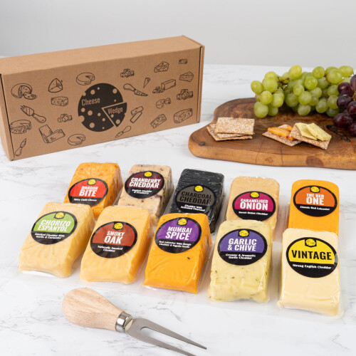 Cheese Selection Box 10 Wedges Gift Hamper 1