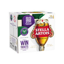 Stella Artois Premium Lager Beer Bottle 12 x 330ml