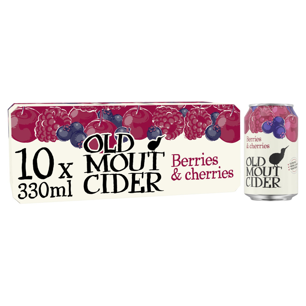 Old Mout Berriescherries 330Ml Can 10Pk