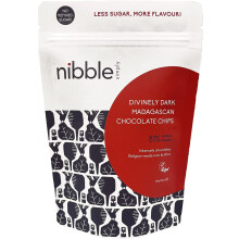 Nibble Simply Divinely Dark Madagascan Chocolate Chips  81 Single Origin  V