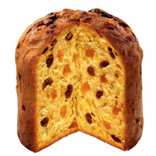Italian Traditional Panettone Cake with Candied Fruit 500g