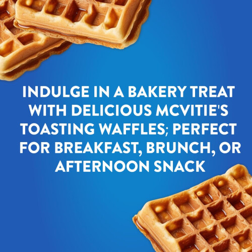 McVities Toasting Waffles 8 Waffles Pack of 10 2