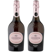 La Gioiosa Rosea Brut 75 cl Pack of 2