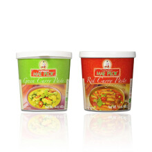 Mae Ploy Green Curry Red Curry Paste Value Pack 400g each Pack of 2