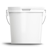 Ultimo Designs 33 Litre White Heavy Duty Bucket With Airtight LeakProof Tam
