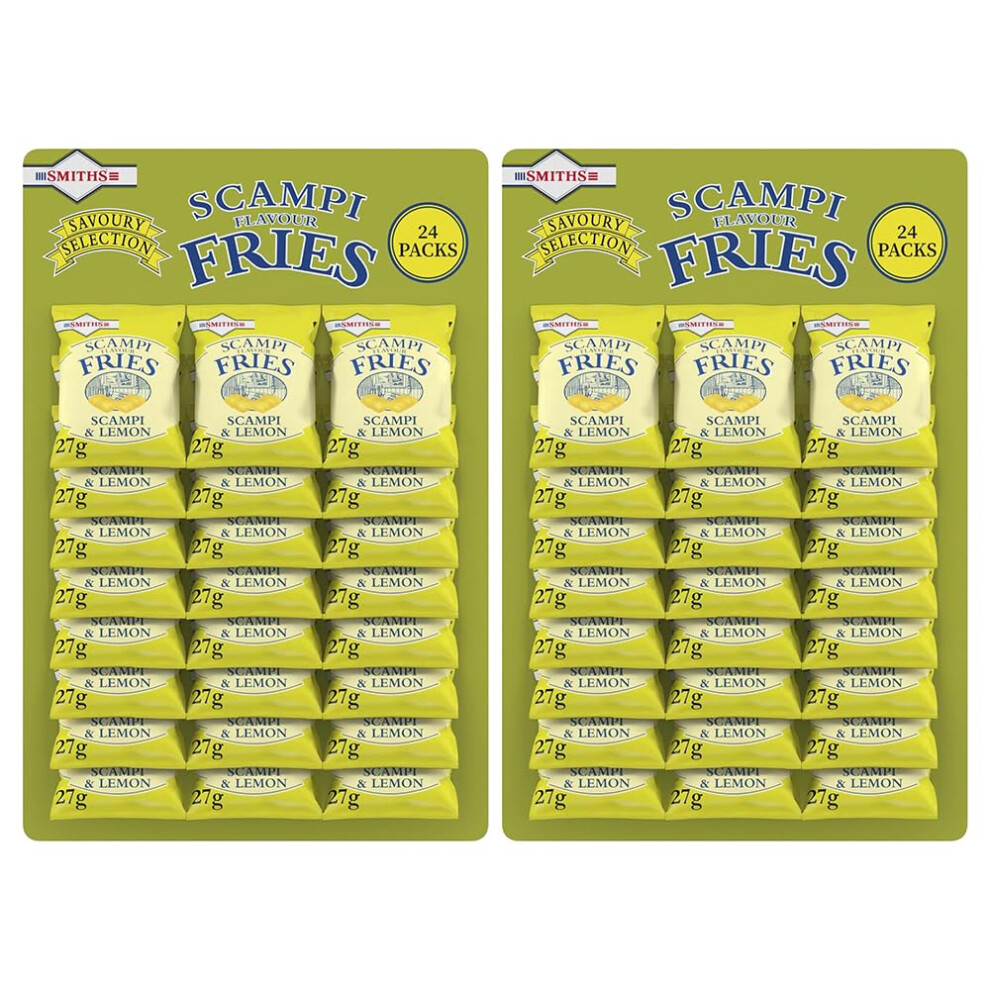 Concept4u Smiths Scampi Fries Pub Card Bundle Zesty Scampi Lemon And Crunchy Bacon F