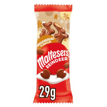 Maltesers Gingerbread Flavour Reindeer Milk Chocolate Malt  Honeycomb Chris