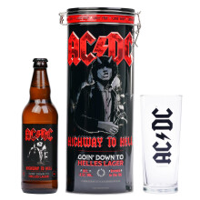 ACDC Highway to Hell Goin' Down to Helles Lager 500ml – 45 ABV and ACDC Bra