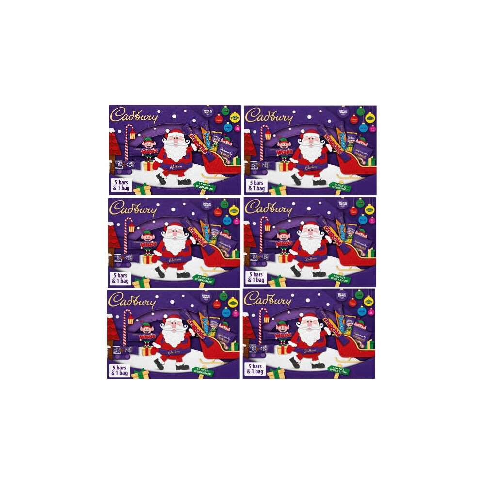 Skyte Cadbury Chocolate Medium Selection Box 145G Kids Christmas Xmas Gift Box Sa