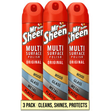 Mr Sheen MultiSurface Polish Original 250ml Pack of x 3 packaging may vary