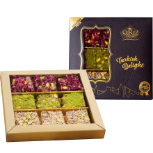 Cerez Pazari Turkish Delight Pistachio with Fantastic Rose  Pomegranate Fla