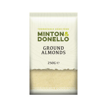 Minton Donello Finely Ground Blanched Almonds 250g – Premium Baking Nuts S