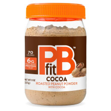 PBfit Chocolate Peanut Butter Powder  88 Less Fat 5g of Protein Gluten Free