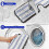 MASTERTOP Flat Mop Microfibre DualSided Dust Mop with 4 Replacement Pads Fl 6
