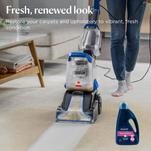 Bissell BISSELL Wash  Refresh Carpet Cleaner Solution StainProtect Upholstery Clean 2
