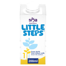 SMA Little Steps by Ready To Drink First Infant Baby Milk from birth Readyt