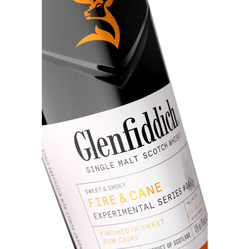 Glenfiddich Glenfiddich Fire  Cane Experimental Single Malt Scotch Whisky 70 cl 2