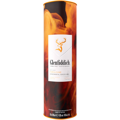 Glenfiddich Glenfiddich Fire  Cane Experimental Single Malt Scotch Whisky 70 cl 1