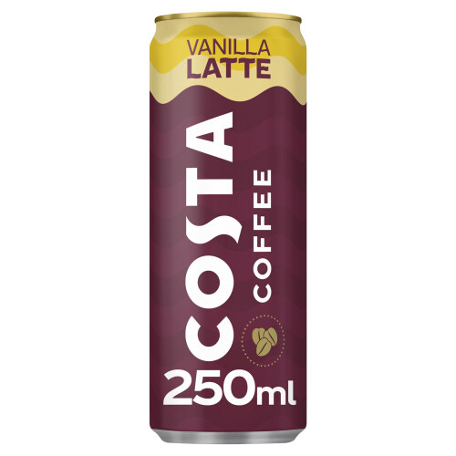 Costa Coffee Costa Vanilla Latte 12 x 250 ml