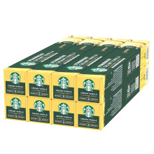 STARBUCKS Creamy Vanilla Flavoured Coffee by Nespresso Blonde Roast Coffee