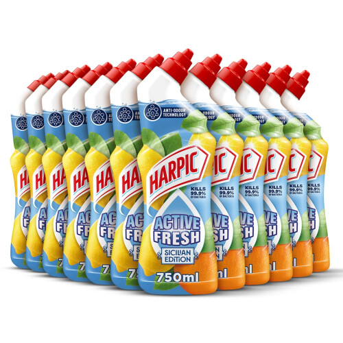 Harpic Harpic Active Fresh Toilet Cleaning Gel, Sicilian