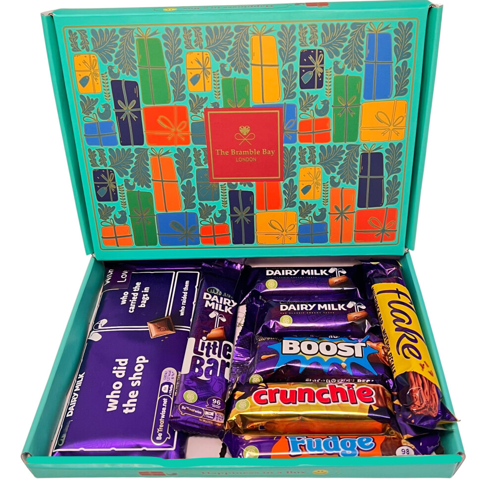 The Bramble Bay Chocolate Gift Hamper Box Set For Dairy Milk Selections Get Well Soon Ideal